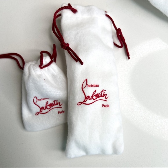 Christian Louboutin Vieira Embellished Leather Spike Sneakers - Picture 13 of 13